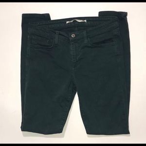 Joe’s Jeans The Skinny green jeans